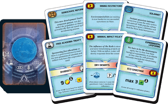 Настольная игра Покорение Марса: Кризис