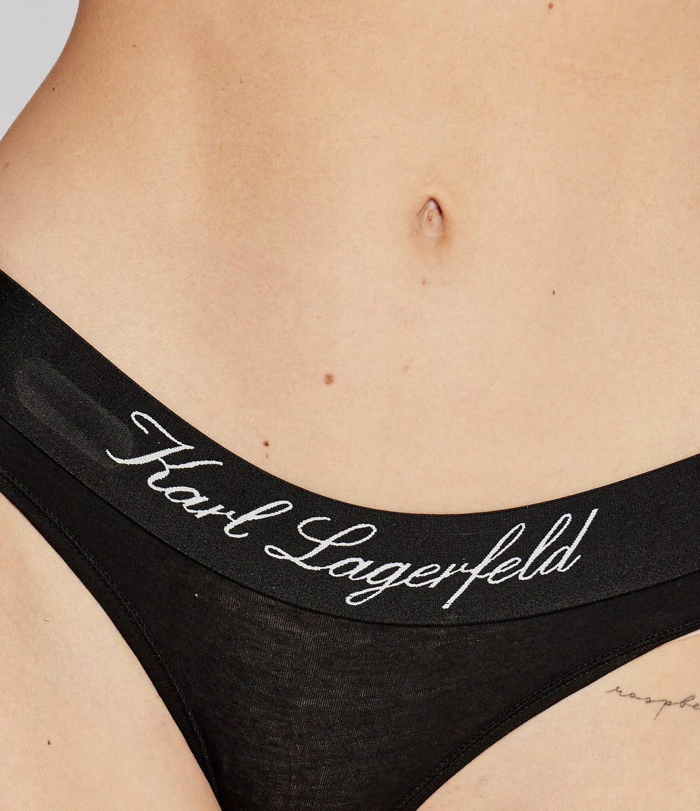 Трусики Karl Lagerfeld - черный(241W2111)