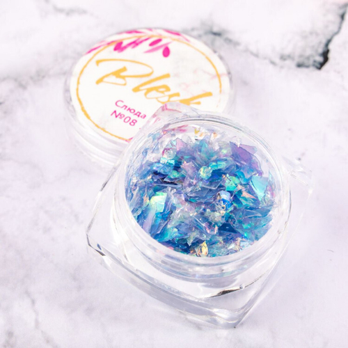 Blesk, Дизайн для ногтей "Слюда" №08