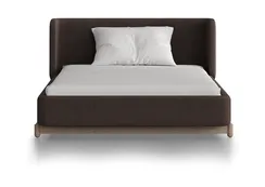 Кровать Basic спальное место 120*200 см (шоколад, твид)