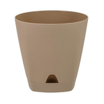 Горшок для цветов AMSTERDAM D 250мм/8л с прикорневым поливом Молочный Шоколад