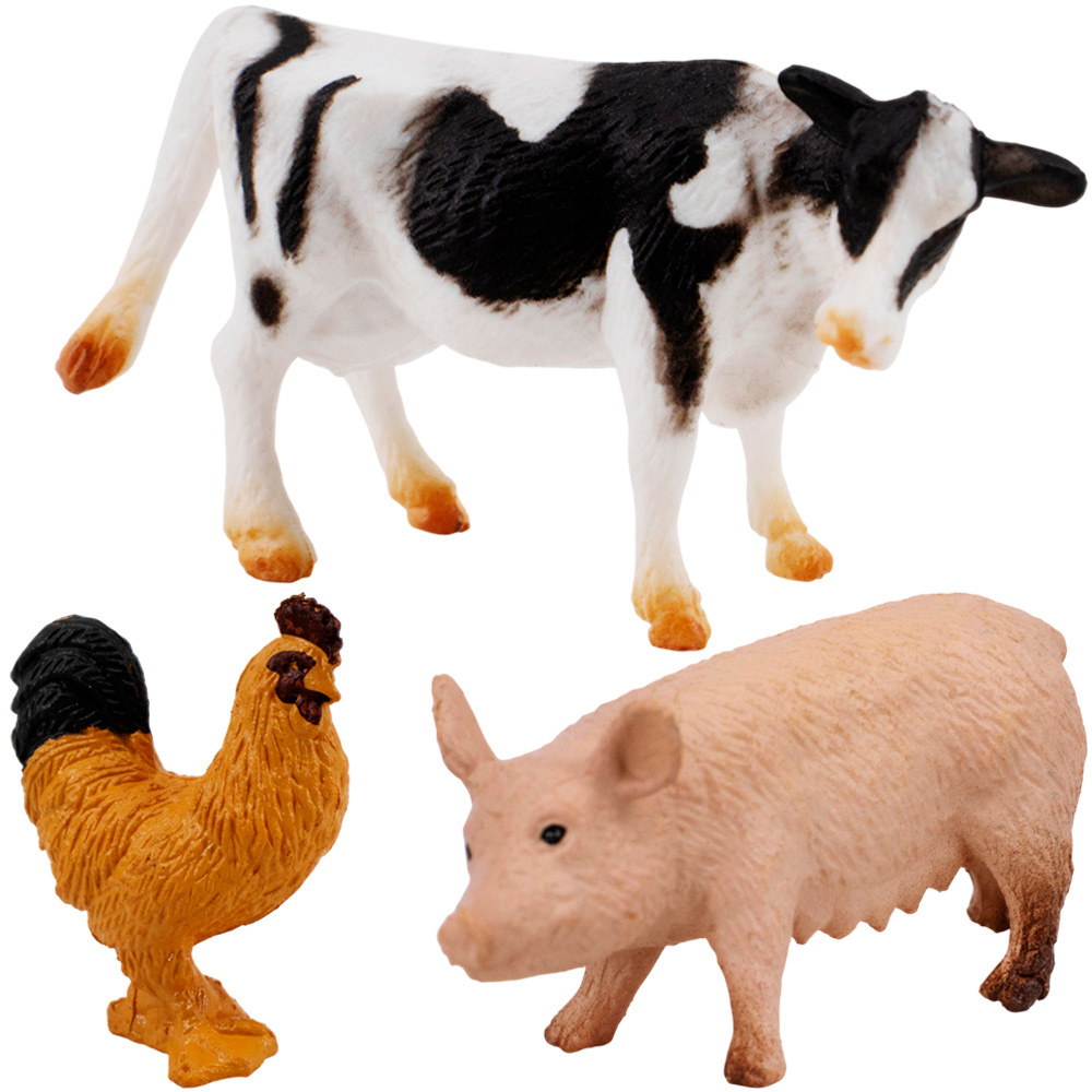 Набор животных Levatoys MK2205-13 Домашние в пак.