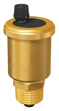 Автоматический воздухоотводчик Flamco Flovent 1/2" с отсечным клапаном 27722