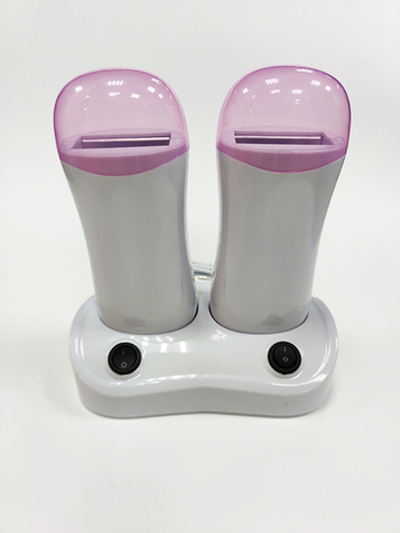 Воскоплав с базой картриджный 80 Вт быстросъемный двойной