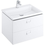 Тумба под раковину Ravak SD Comfort 80 подвесная, Белая глянцевая (X000001378)