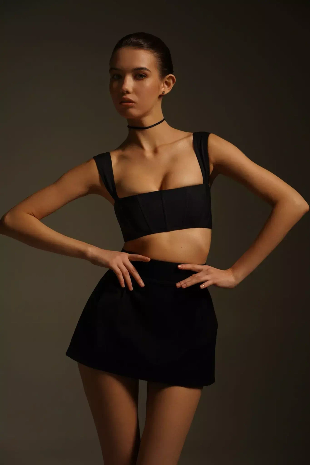 Корсет Rebecca, Черный