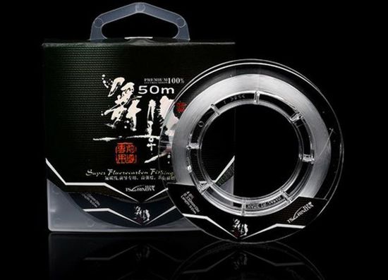 Tsurinoya Super Fluorocarbon Fishing Line 50 метров