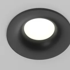 Встраиваемый светильник Изящность / Slim 1*GU10 10 Вт IP 44 Technical dl027-gu10-b