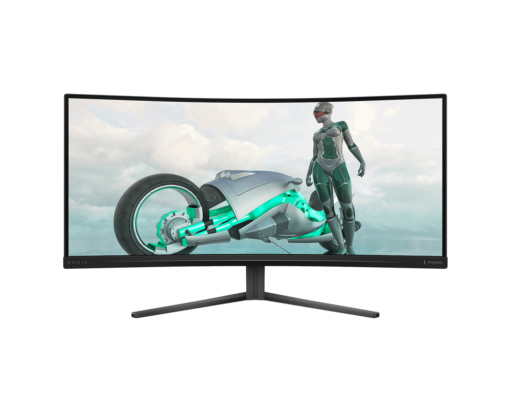 Монитор 34" PHILIPS 34M2C3500L/01 VA 3440x1440 180Hz R1500 300кд/м 0,5мс 4000:1 1DP 2HDMI
