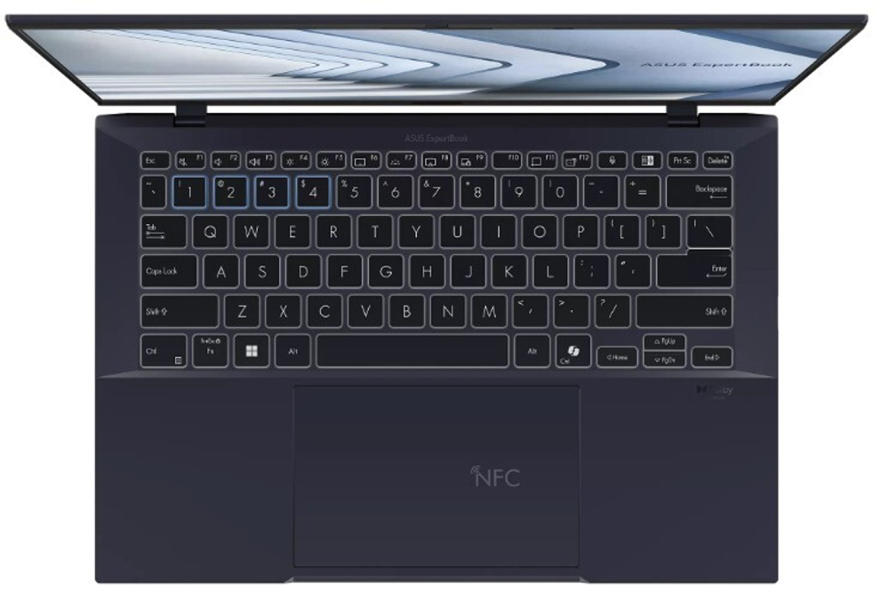 Ноутбук  ASUS ExpertBook B9403CVAR-KM1187X 14 ", Core 7, 32 Гб RAM, 1 Тб SSD, Iris Xe Graphics, Черный