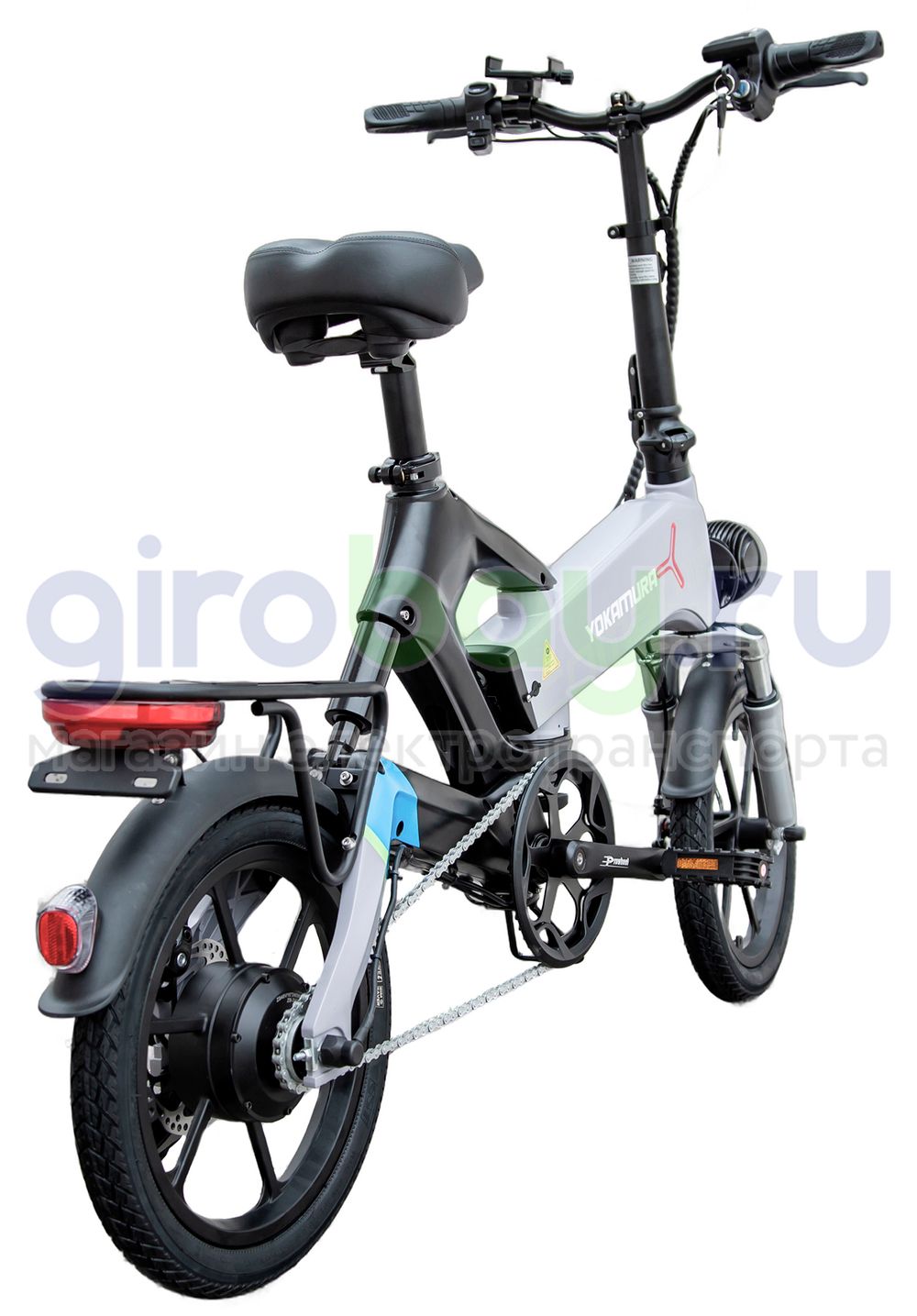 Электровелосипед Yokamura Combo 16 (48V/11Ah) - Nardo Grey фото 3 фото №5