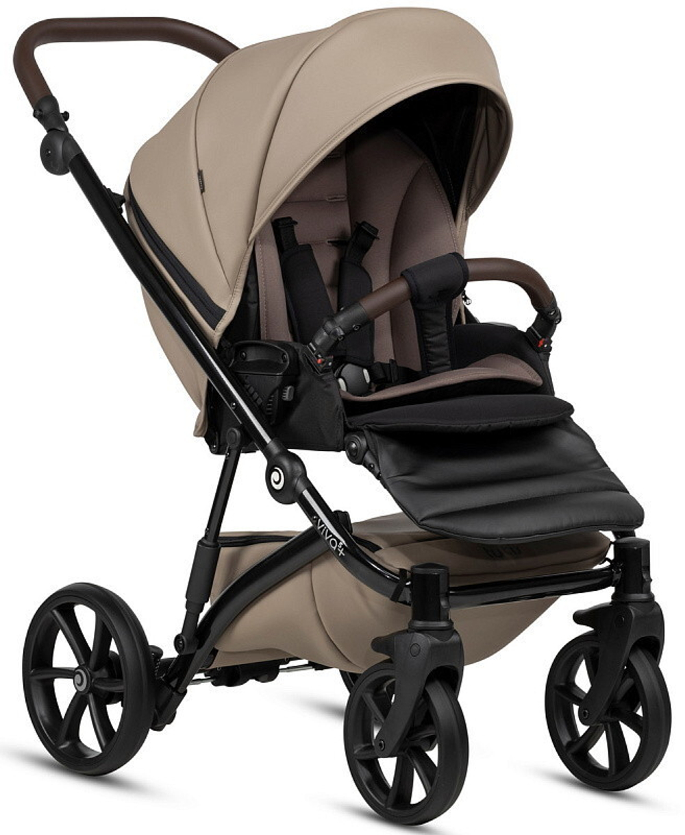 Детская коляска Tutis Viva 5 Plus Leather 2024 2 в 1 1452149 Cappuccino