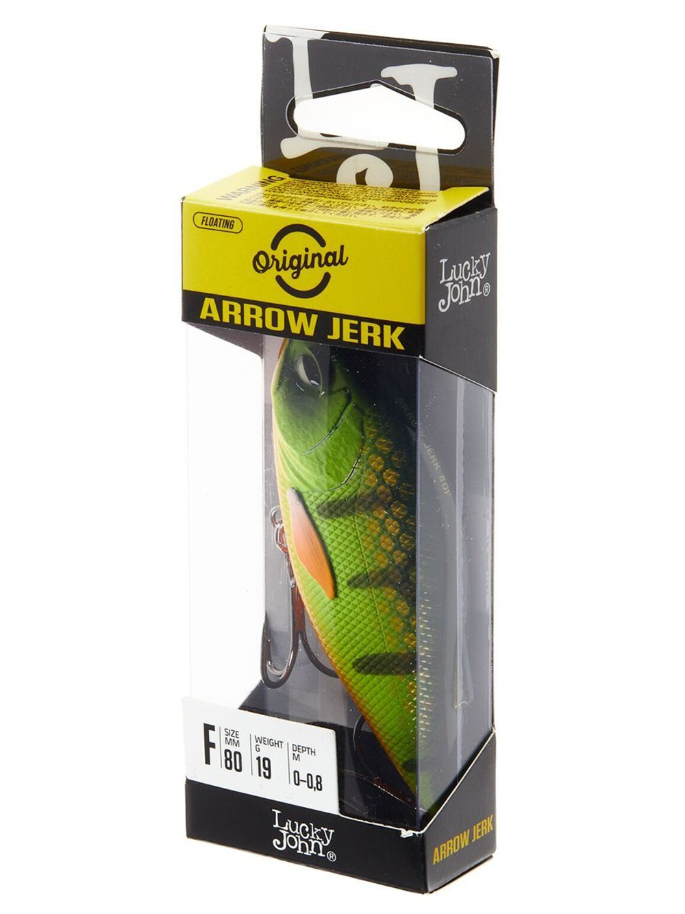 Воблер плавающий Lucky John Original ARROW JERK F 10/005