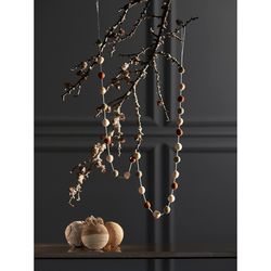 Набор елочных шаров Zero waste из джута из коллекции New Year Essential, 4 шт.