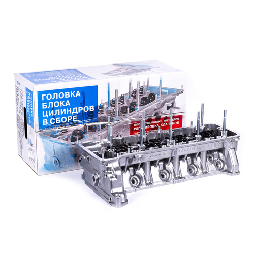 Головка блока ВАЗ 21214 в сборе старого образца без рампы и гидрокомпенсаторов под датчик Avtostandart