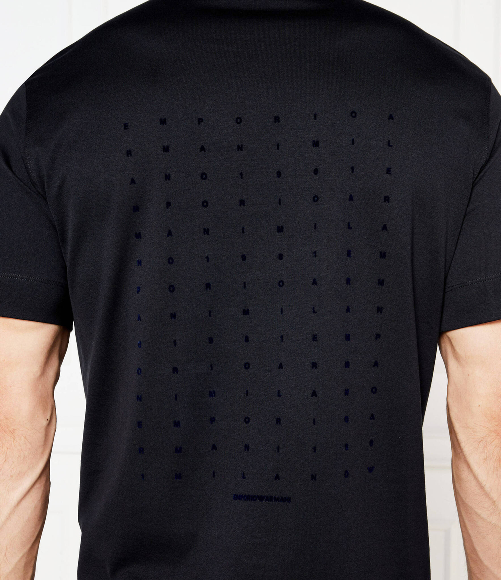 Футболка Emporio Armani - темно-синий(6D1TM4 1JOCZ)