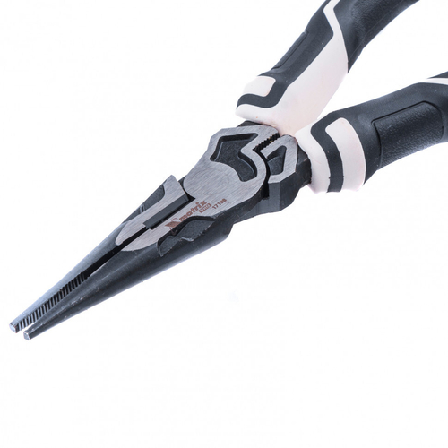 17198 Длинногубцы прямые 205 мм, усиленная система, PRO//