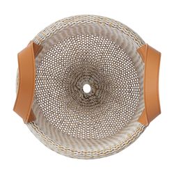 Корзина для хранения Sustainable collection, Ø22х23 см, бежевая