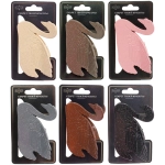 Заколка - краб для волос «AKS - VIENTO», микс 6 цветов, прямоугольник, 8*5,5см