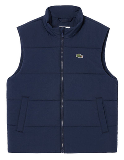 Детская теннисная толстовка Lacoste Kids' Lacoste Taffeta Vest Jacket - blue