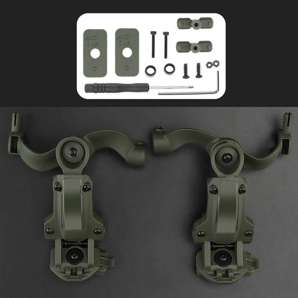 Адаптер для крепления гарнитуры на тактический шлем, по типу "Чебурашка", ВоенПро