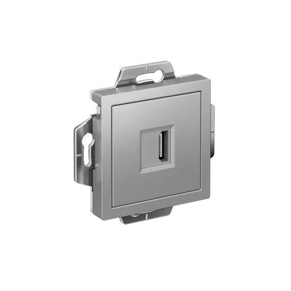 ATLASDESIGN РОЗЕТКА HDMI, механизм, АЛЮМИНИЙ