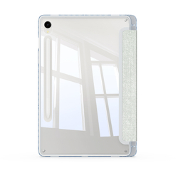 Чехол книжка зеленого цвета для Samsung Tab S10 Lite, Tab S10 FE, Tab S9, Tab S9 FE, серия Unid Series Case от Dux Ducis