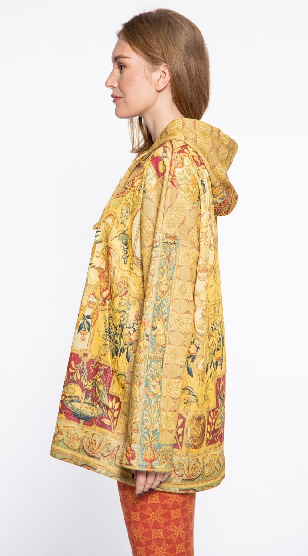 Комплект (худи и леггинсы) "Гротеск", по мотивам фламандской шпалеры середины 16 века