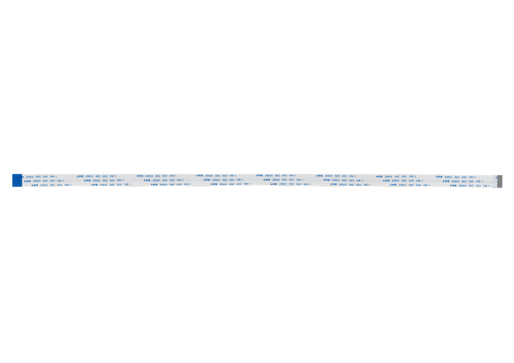 Шлейф 20 pin, 20 см, шаг 0.5 мм FFC, обратный Б