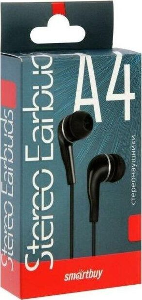 наушники Smartbuy SBE-011K A4 черн.