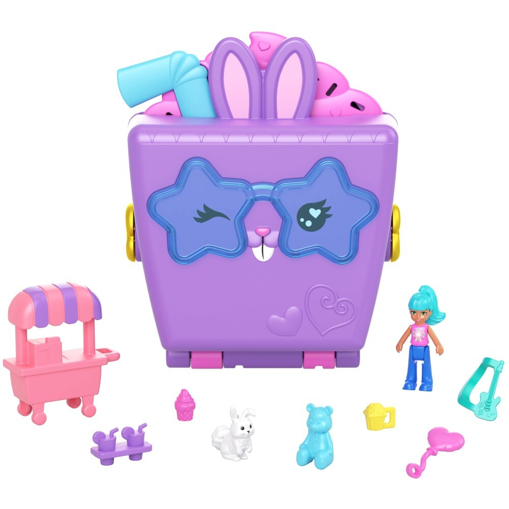 Polly Pocket - Компактный набор СЮРФЕЙС с куклой + аксессуары HRD71