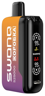 Купить Одноразовый Pod Swonq S25000 - Манго Маракуйя (25000 затяжек)