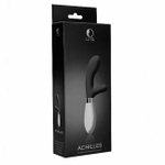 Вибратор для стимуляции точки G и клитора Achilles LUNA 014 (черный) (Цвет: черный)
