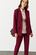 1804 Жакет женский (винный)