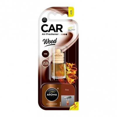 AROMA CAR Подвесной ароматизатор WOOD Fire