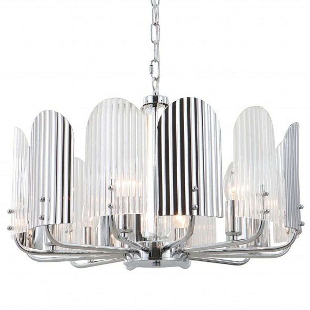 Подвесная люстра iLamp Dolce 15571-6 CR+MULT