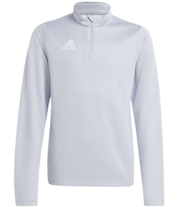 Детская теннисная толстовка Adidas Kids Entrada 26 Training - team light grey/white