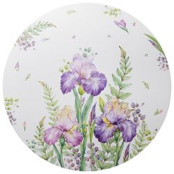НАБОР ПОДСТАНОВОЧНЫХ САЛФЕТОК "IRISES" ИЗ 4 ШТ., ДИАМЕТР=38 СМ