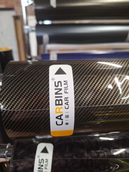 Пленка PET карбон глянцевая Fiber Gloss CF501G Carbins