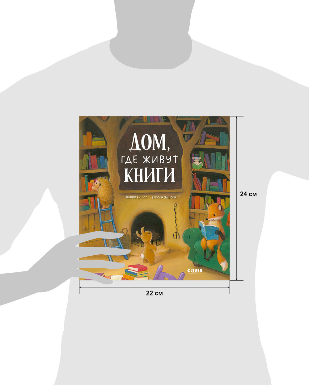 Книжки-картинки (мягкая обложка). Дом, где живут книги