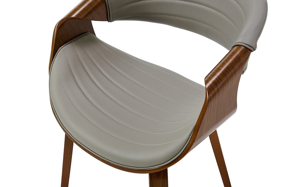 Стул JY1829-7s серый PU#047/орех