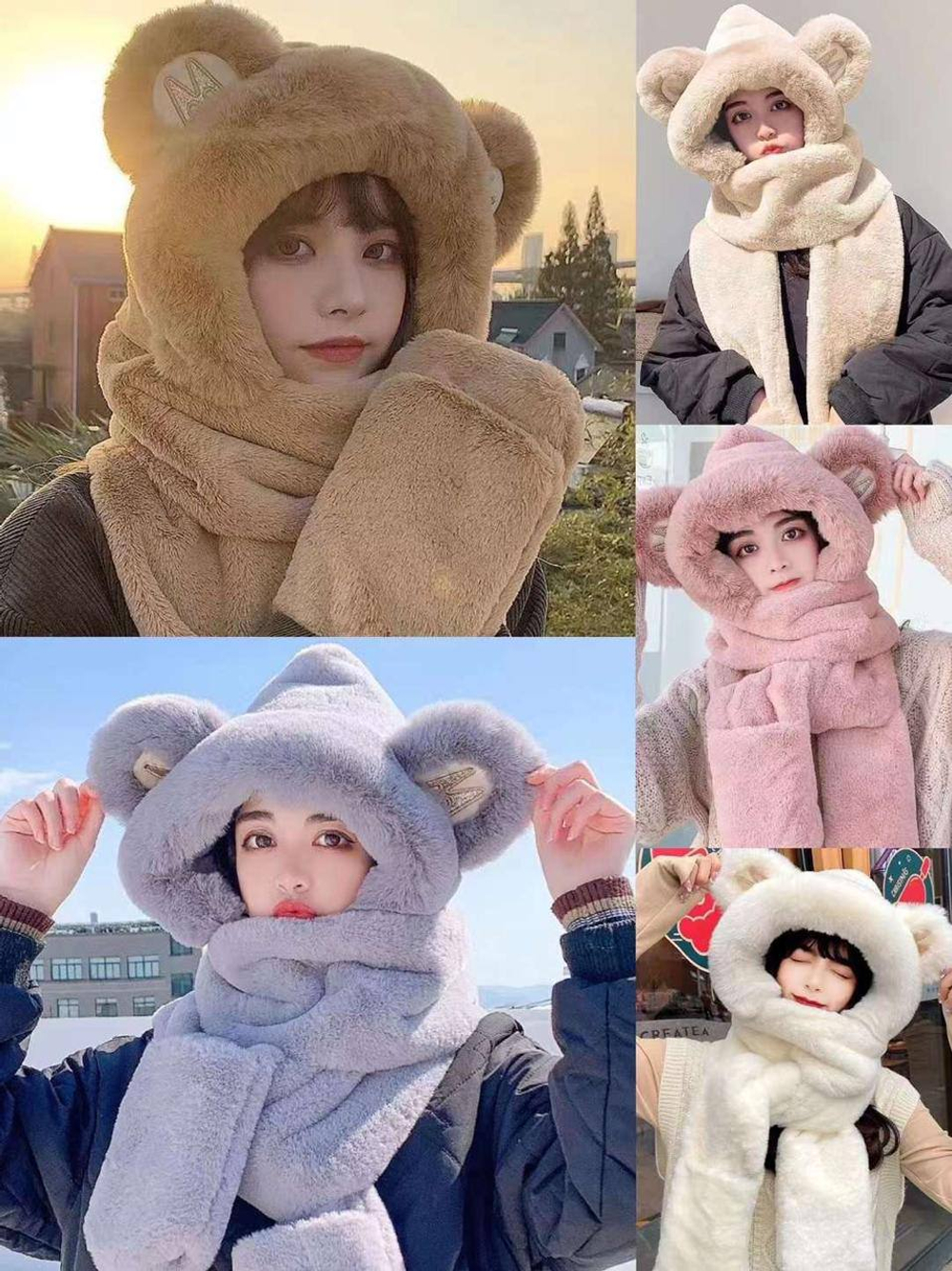 Шапка комплект «3 в 1»