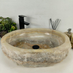 Раковина из оникса Erozy Green EO-64424 58*47*16 0163