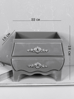 Ящик настольный декоративный для хранения "Комодик"