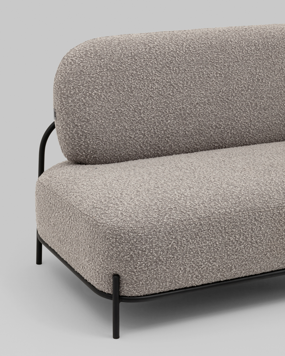 Диван Стоун new ткань букле серо-бежевый