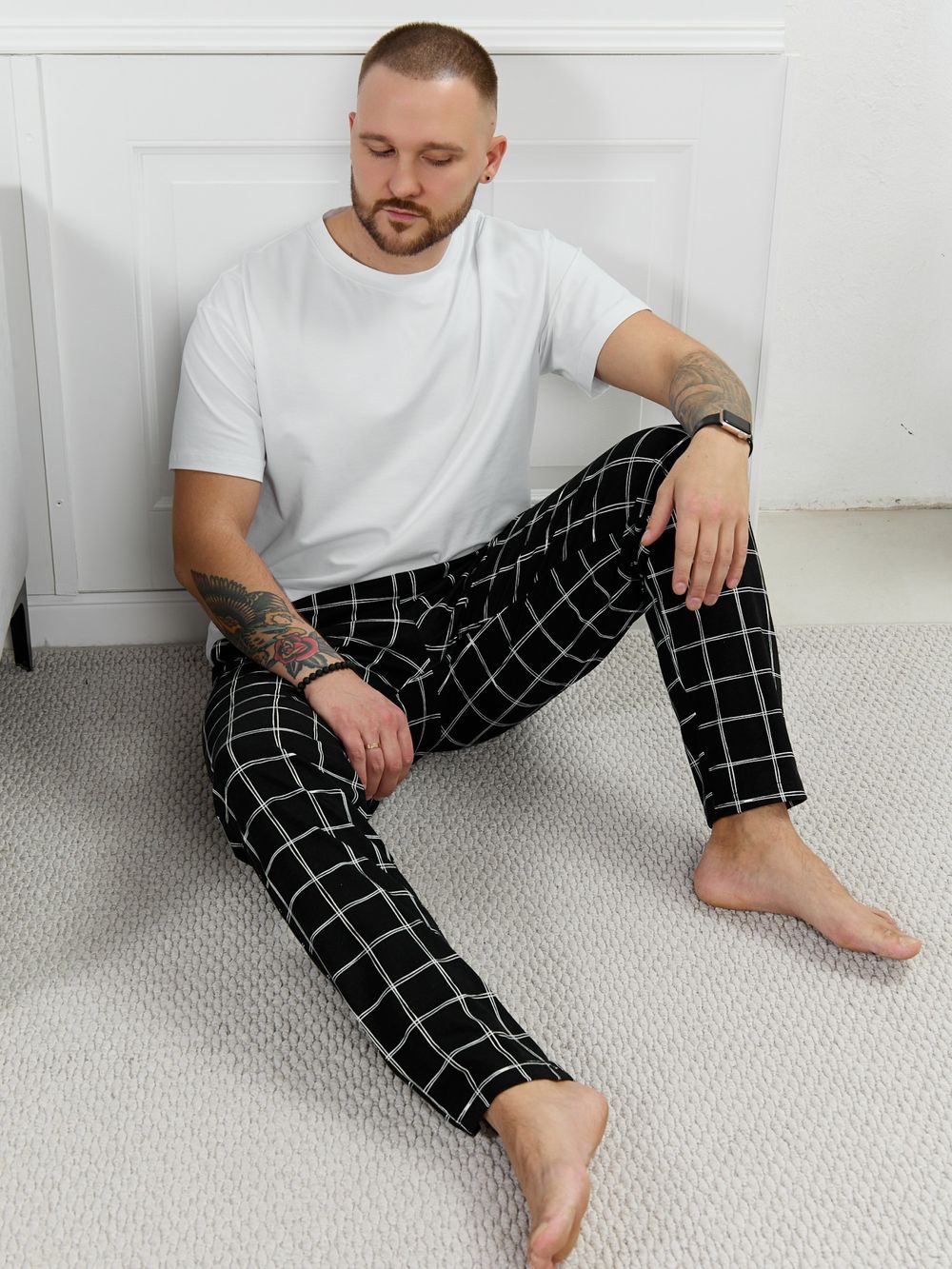 Брюки мужские Тор-1.1 Виотекс КЛЕТКА ЛИНЕАРНАЯ