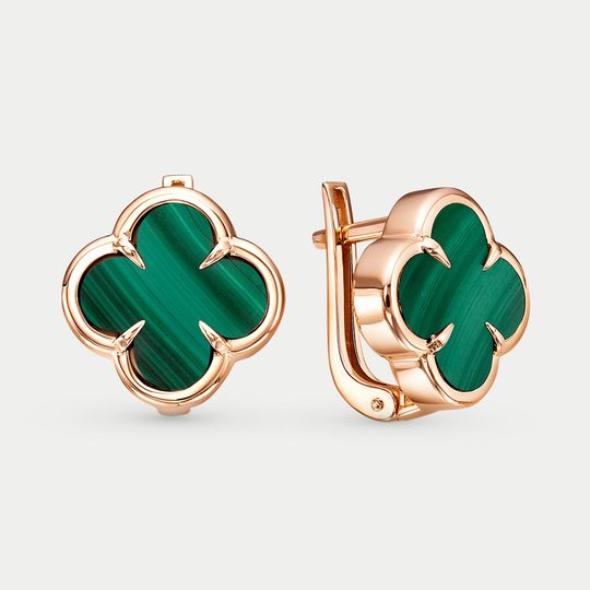 Серьги золотые