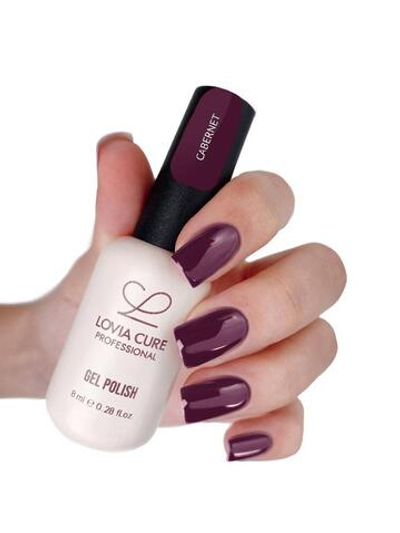 Lovia Cure Гель-лак Cabernet 344, 8 мл