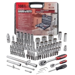 Набор инструмента 108пр. 1/2'',1/4''(6гр.)(4-32мм) Baum Auto##BaumAuto BM-41082-5