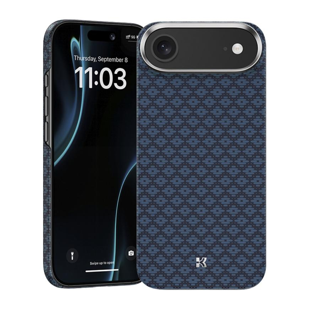 Кевларовый чехол MagSafe Benks ArmorAir ArmorGrid для iPhone Air Ультратонкий чехол из арамидного волокна DuPont Kevlar с вырезом для Контроллера камеры